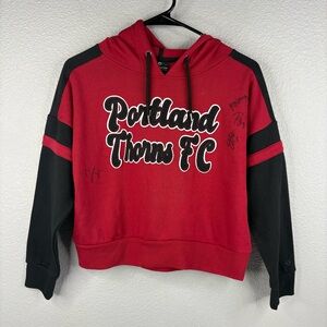 Portland Thorns FC Signed Hoodie - Girls XL